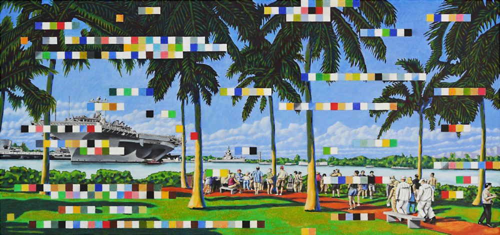 Pearl Harbor painting by Rick Kroninger | Felder Gallery