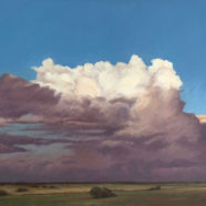 oil cloudscape painting by nancy bandy | Felder Gallery