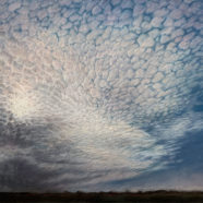 cloudscape drawing by nancy bandy | Felder Gallery
