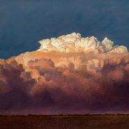 cloudscape drawing by nancy bandy | Felder Gallery