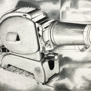 pencil drawing of analog object rick kroninger | Felder Gallery